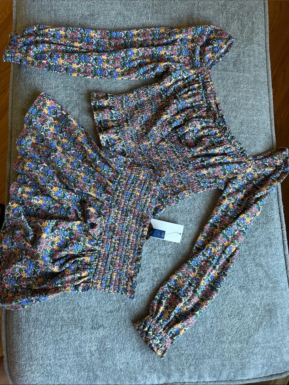 Polo by Ralph Lauren Multicolor Floral Smocked Matching Set